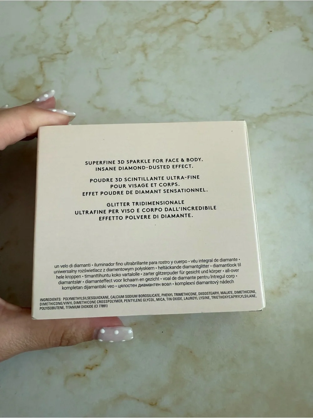 NWB Fenty Beauty How Many Carats? Diamond Bomb All Over Diamond Veil STANDARD 8g